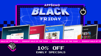 Upgrade Your Tech Stack with AppSumo's Early Black Friday Deals