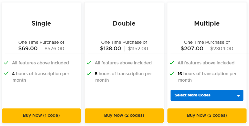 Scribbbe AppSumo Pricing